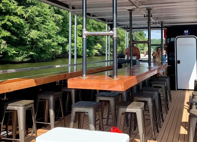 Book a Private Charter to cruise on Lake Kalamazoo with a U.S.C.G Master Captain