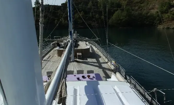PRINCESS SELIN A. This Wonderful Deluxe Gulet  is 37 m Long and for 20 People.