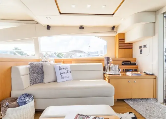 70' Sunseeker Manhattan Power Mega Yacht Charter in Miami Beach, Florida