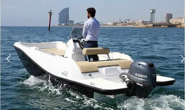 Enjoy a 16' V2 Center Console rental in La Savina, Spain with up to 5 people