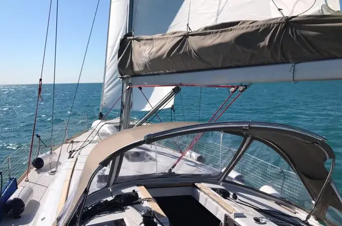Charter 44ft "Jak" Sun Odyssey 449 Sailing Yacht In Nettuno, Italy