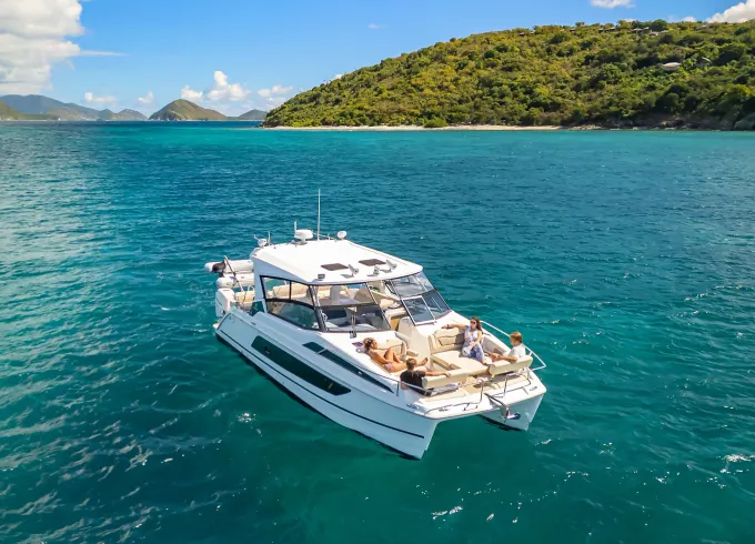 36' Power Cat Private Half-Day AM Charter – w/ Captain & Crew-NO FUEL CHARGE