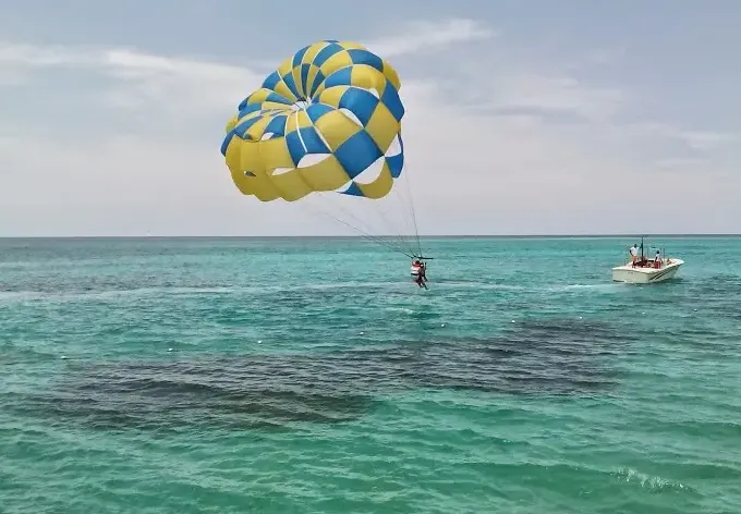 Para-Sailing Plus Reef Snorkeling Water Sports Combo Negril, Jamaica