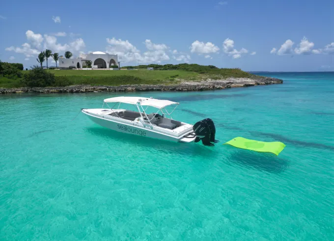 Charter our 34 ft Apache performance in Sint Maarten or Anguilla
