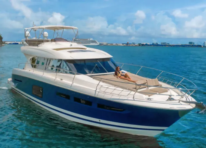 Welcome Aboard the 62ft Prestige — Where Luxury Meets the Sea