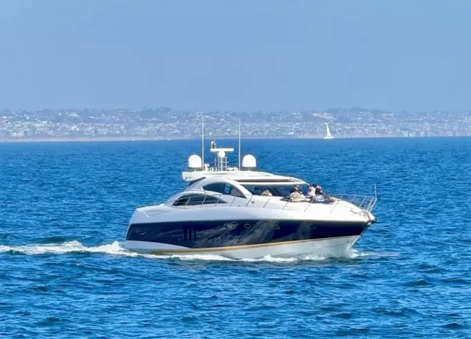 2008 Sunseeker Predator 72 Luxury Yacht Marina del Rey
