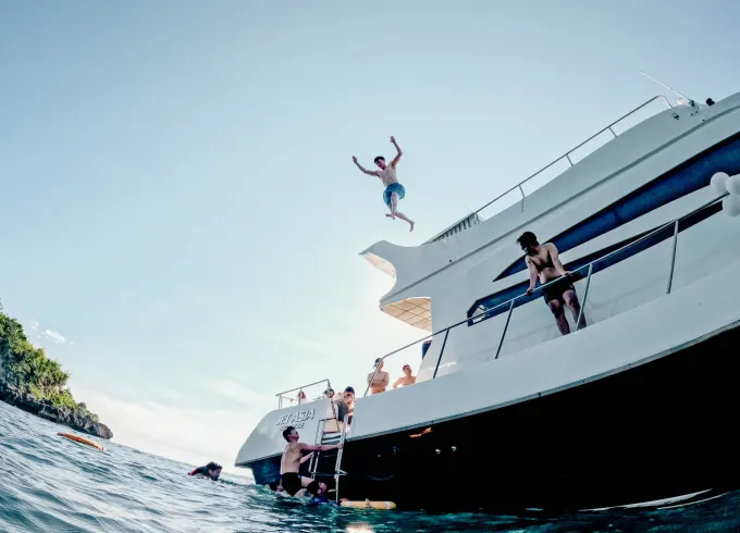 Bali Private Yacht Charter | 65ft Luxury Power Mega Yacht
