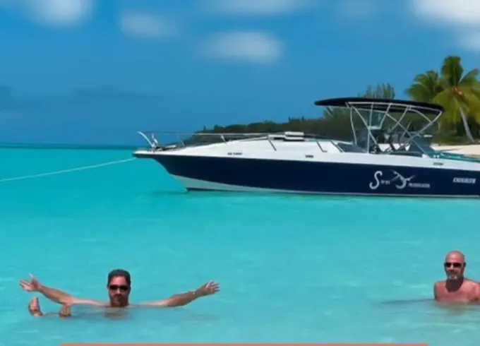 Private Charter In The Bahamas With Twin Powered Intrepid Boat