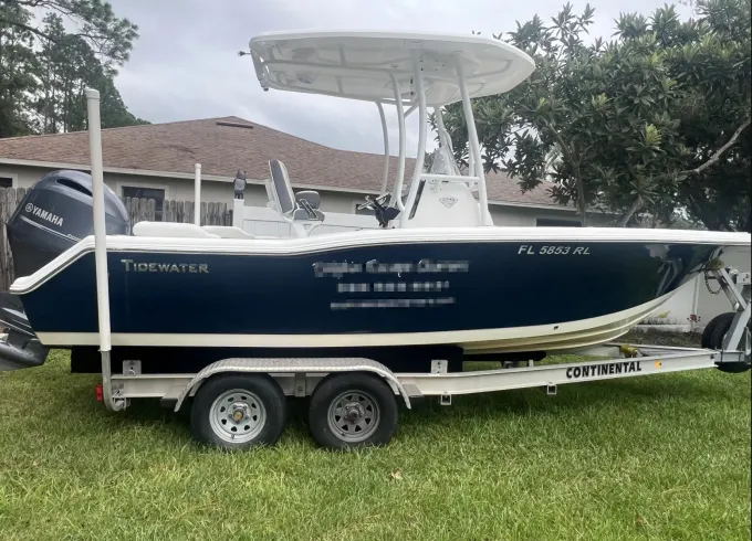 Join us for a day of fun on our 21" Tidewater center console