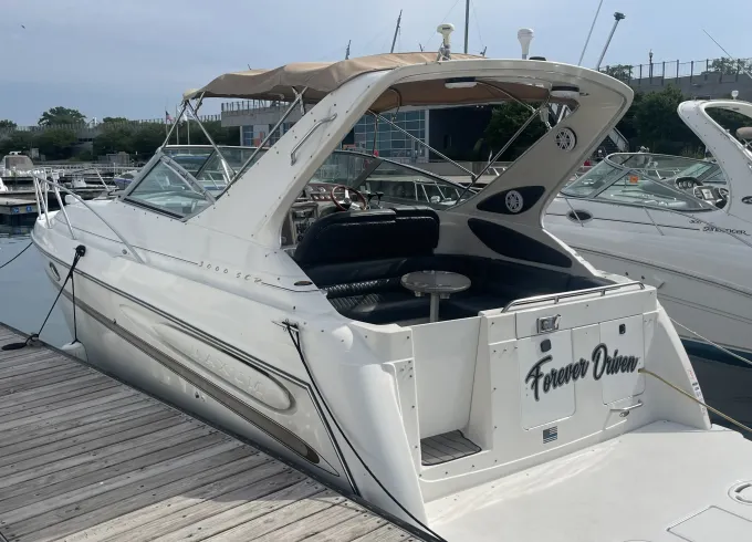 Set Sail in Downtown Chicago with Beautiful 35ft Cruiser Motor Yacht