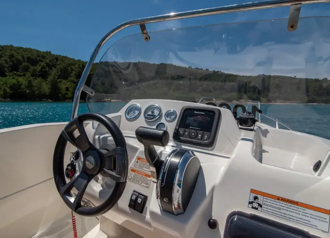 Rent a Quicksilver Activ 455 Open for 5 People in Trogir