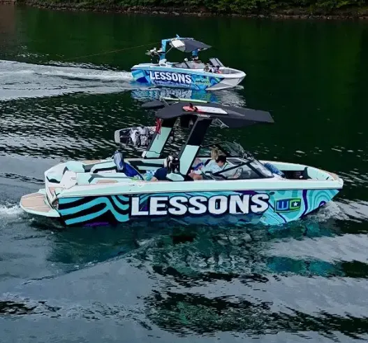 Professional Water Sports Lessons on Lake Norman - Nautique G23 Bowrider
