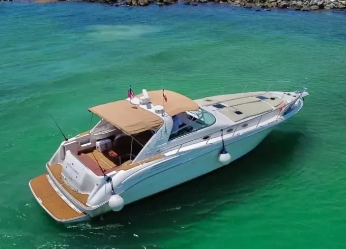 45’’ Sea Ray Express in Tulum and Playa del Carmen, Mexico