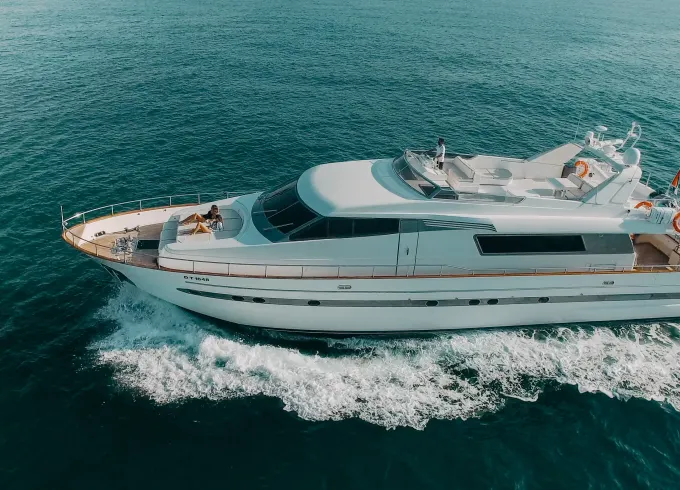 San Lorenzo 82' Mega Italian Luxury Yacht for Charter in Dubai