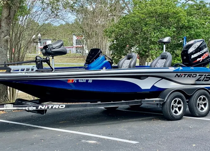Bass Fishing Boat in St. Cloud on Big Lake Toho