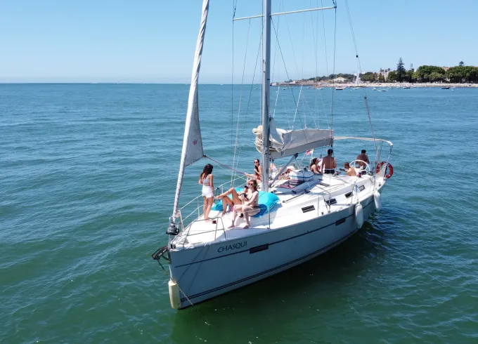 40ft Bavaria Sailing Yacht Day Tours in Lisbon, Portugal