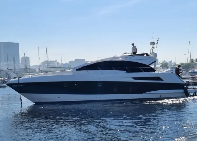 58ft Segue HT Forte Power Mega Yacht Rental in Rio de Janeiro, Brazil