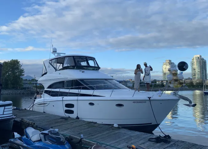 🇨🇦 Luxury Yacht Rental Meridian in Downtown Vancouver🛥