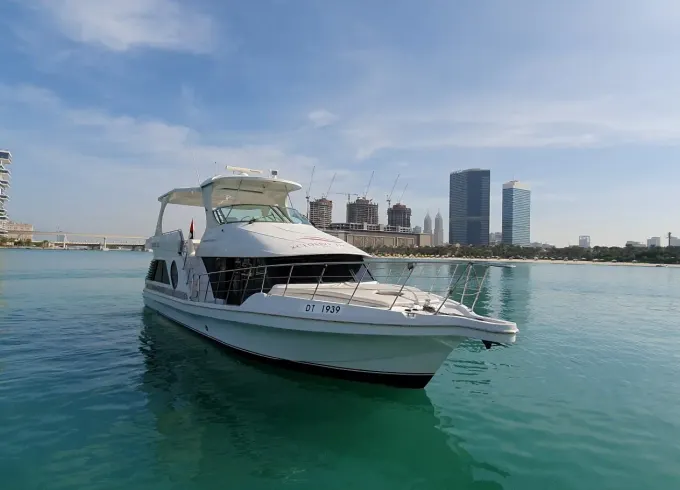 62 ft Spacious Party Yacht 20 pax - Dubai Marina