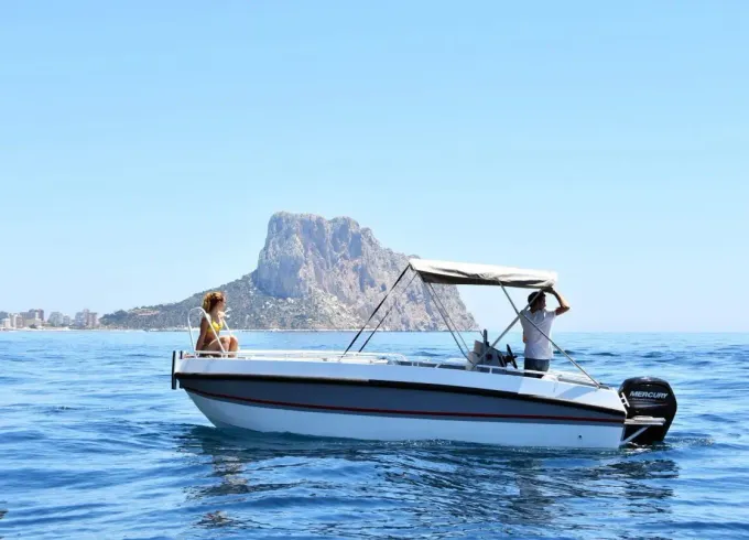 Gasparet Alu 80hp Boat Rental Altea, Spain