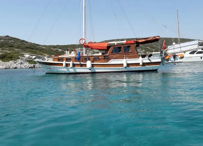 Private Charter for Daily Boat Trip on 2 cabinned Gulet AU in Bodrum