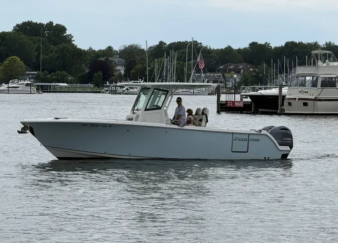 27ft Sailfish Center Console Available To Rent In Saugutck, Michigan