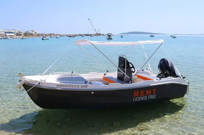 The Sailor's Ride 450 Center Console for Rent in Paros, Greece