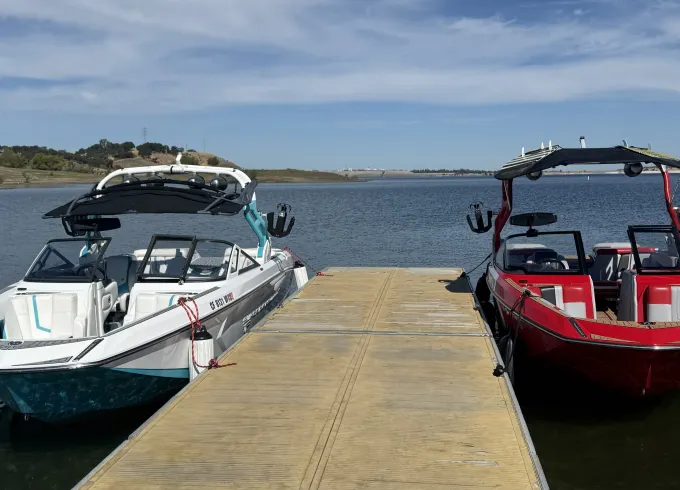 30 People - Two Nautique Wake Boats - One Unforgettable Folsom Lake Day!!