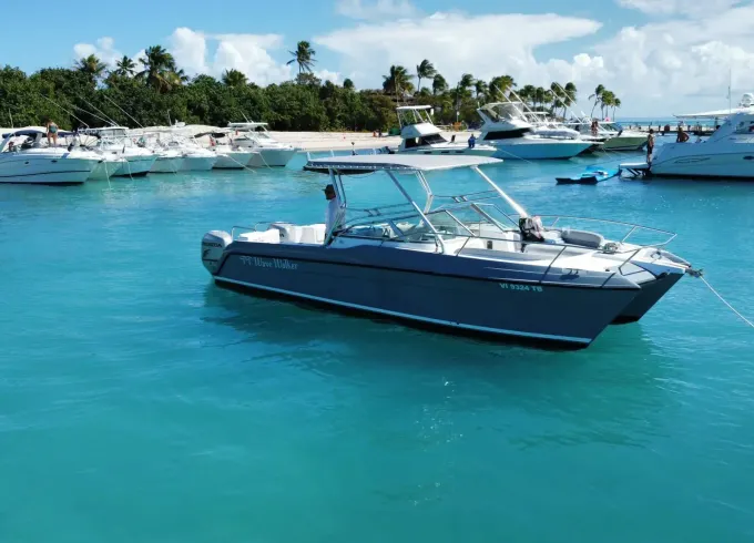 Glacier Bay Power Catamaran Rental in Fajardo, Puerto Rico - All Included Trip