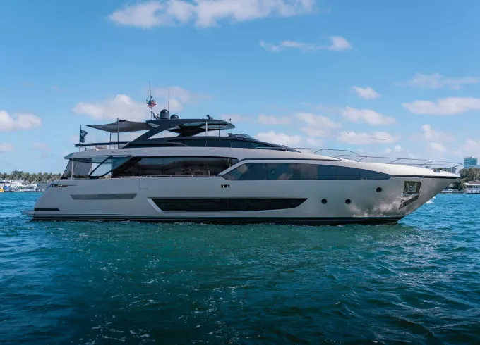 Luxurious 93ft Riva serving from Newport to Sag Harbor