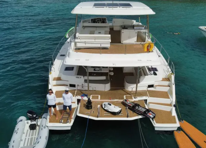 Leopard 51 Power Catamaran In Sint Maarten/Anguilla-Includes Seabob, jet board