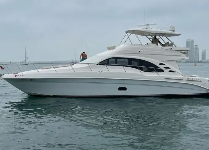 Enjoy Cartagena on a Beautiful 60ft Sea Ray Motor Yacht!