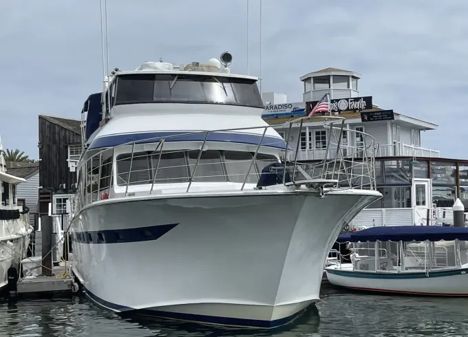 85' Pacifica 70 Passenger Motor Yacht for Events. Paradise in Newport Beach!