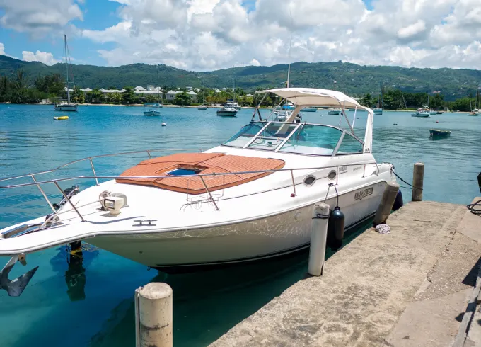 Enjoy cruising Montego Bay Coastline on a 30' SeaRay Yacht w/unlimited Rum Punch