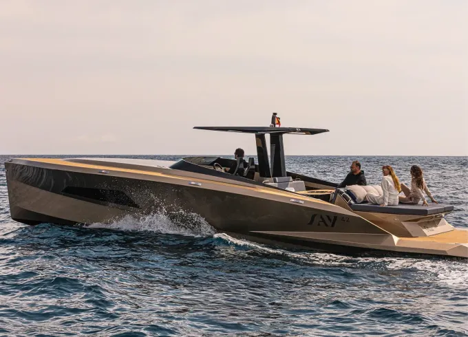42ft Say Carbon Motor Yacht Rental in Ibiza, Illes Balears