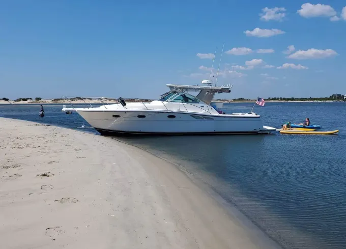Cruise in Style to Fire Island on the Tiara 3500 Open Yacht