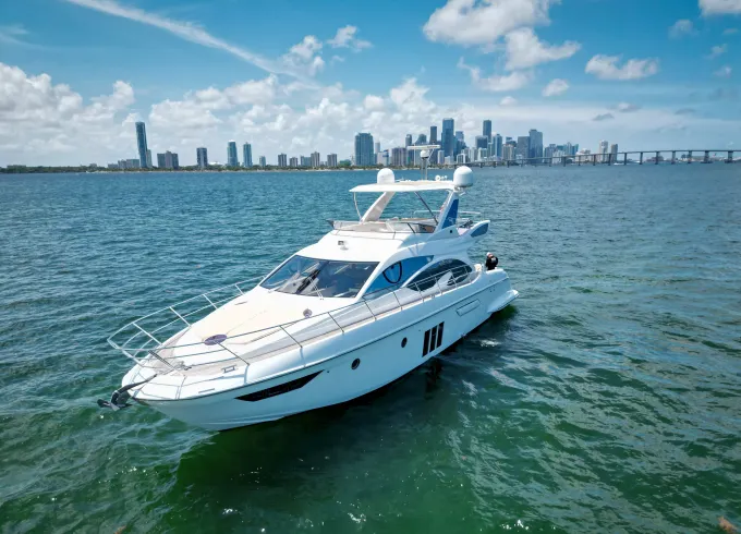 55' New Azimut Luxury Yacht! Cruise Miami in style!