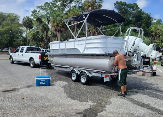 2022 Bentley Pontoon Boat Hudson/ Spring Hill, Florida area