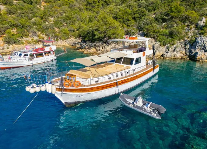 62ft Custom Gulet Yacht Holiday in Fethiye, Turkey - 4 Cabins, Sleeps 10