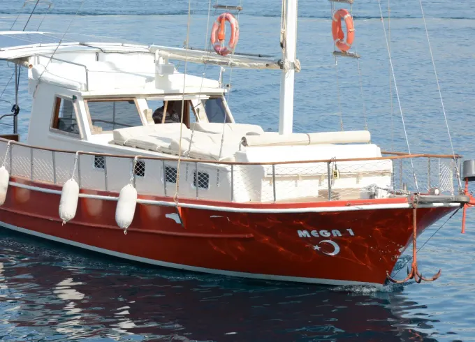 Mega1 40' Luxury Gulet Charter for Daily Tours!