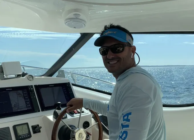 Come onboard the 45ft Tiara Sovran Motor Yacht