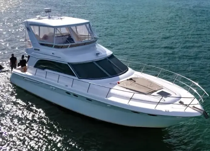 Enjoy 55FT Sea Ray Sedan Bridge in Miami Beach!