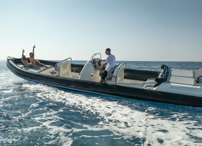 Luxury RIB Boat Experience in Milos | Private Cruises to Kleftiko & Hidden Caves