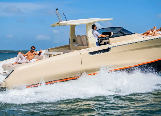 40' 2025 Bellini Yacht + Seabob Rental in Boca Raton, Florida