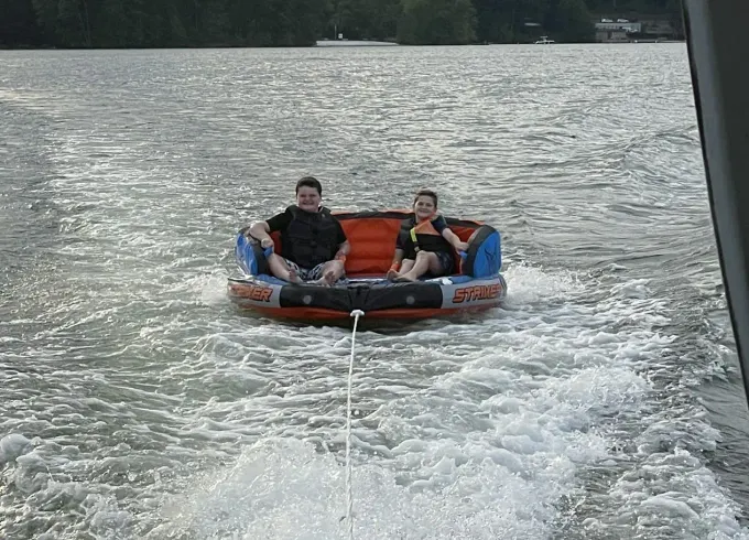 Tubing and Water Fun on Candlewood Lake