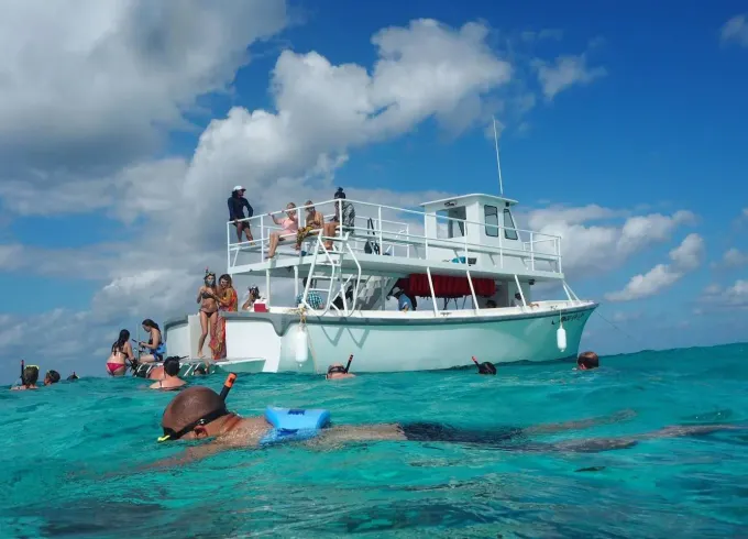 Snorkeling in West Bay, Grand Cayman