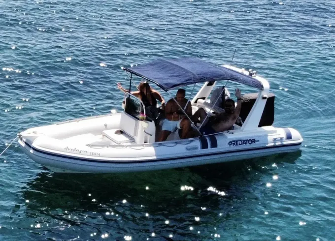 Half-Day RIB Experience to Cape Sounio & the Island of Patroklos (with Skipper)
