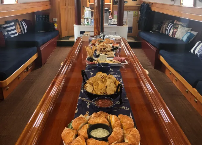 Sailing Charter On 72' Tall Ship on SF Bay, California- up to 49 passengers