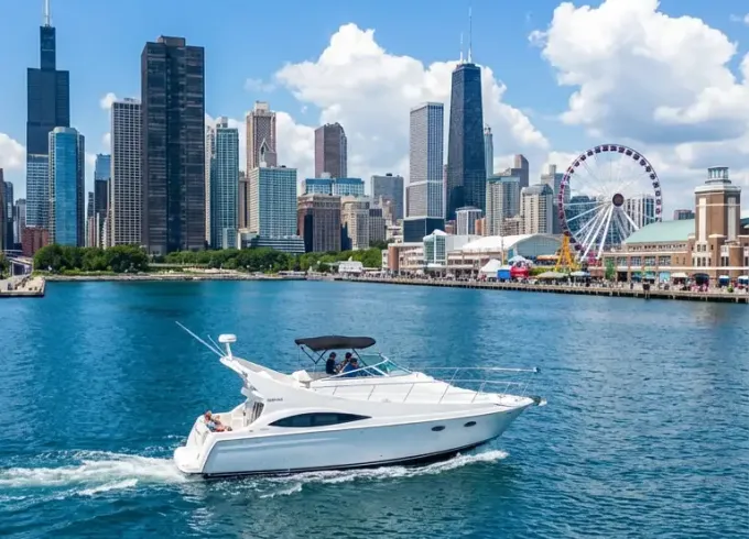 Luxury Multi-Level Carver 38' Yacht with Premium Sound & Spacious Layout