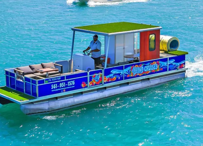 Ohana Cruises custom pontoon